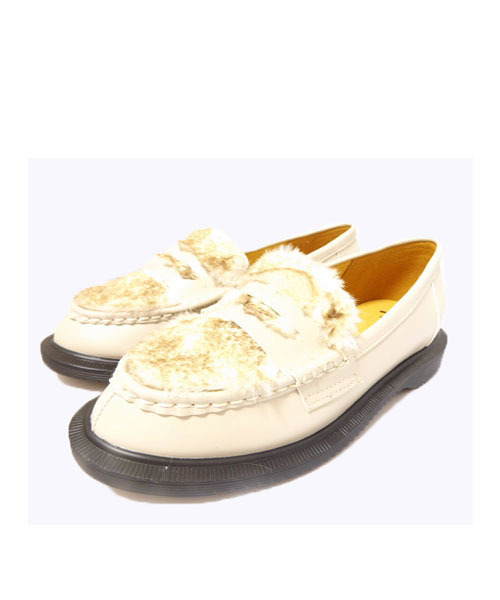 Noubel Voug Relax（ヌーベルヴォーグリラックス）の「ファー付ローファーシューズ（ローファー・レディース・ホワイト/ボルドー/ブラック・L/M/S/LL）」の9枚目の写真