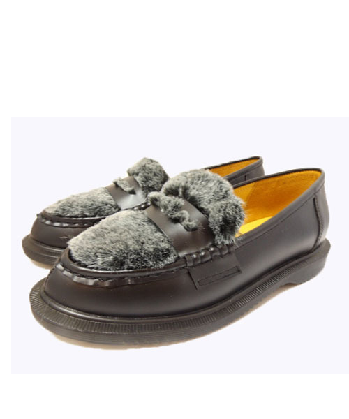 Noubel Voug Relax（ヌーベルヴォーグリラックス）の「ファー付ローファーシューズ（ローファー・レディース・ホワイト/ボルドー/ブラック・L/M/S/LL）」の10枚目の写真