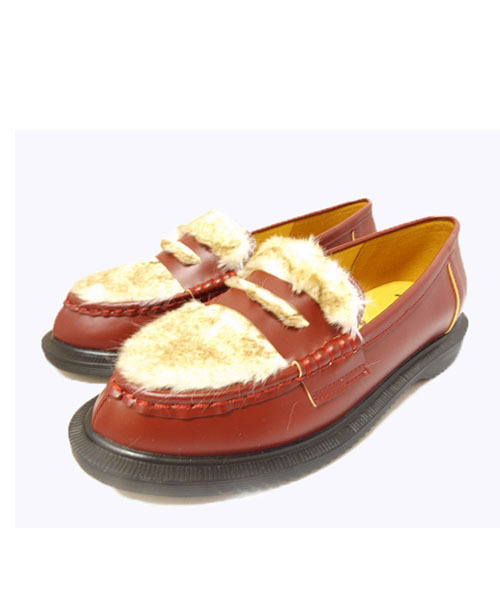 Noubel Voug Relax（ヌーベルヴォーグリラックス）の「ファー付ローファーシューズ（ローファー・レディース・ホワイト/ボルドー/ブラック・L/M/S/LL）」の11枚目の写真