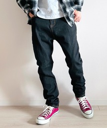 BEATJIVE | ストレッチテーパードちょいサルエルスキニーパンツ(デニムパンツ)