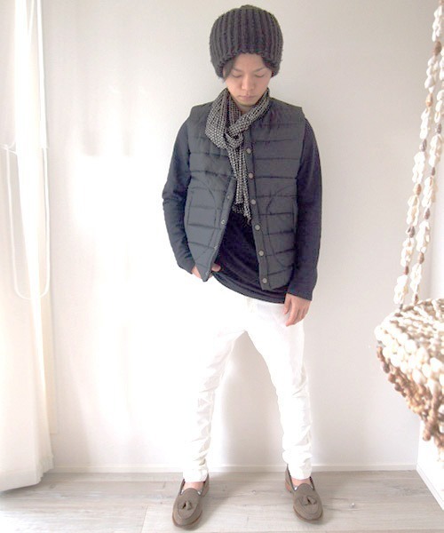 BEATJIVE(ビートジャイブ)の「ストレッチスキニーパンツ ちょいサルエルシルエット テーパード デニムパンツ コットンツイル メンズ(デニムパンツ・メンズ・ワンウォッシュ/ブルー/ベージュ/グリーン系その他/ホワイト/ブラック/ブラック系その他/グレー/その他3/カーキ/ライトブルー/ブラウン系カモフラージュ/グリーン系その他7/チャコールグレー・1/2/3)」の20枚目の写真