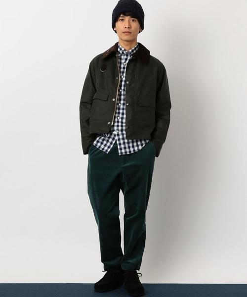Barbour（バブアー）の「[バブアー] SC★BARBOUR SPEY ジャケット（ブルゾン・メンズ・オリーブ/ロイヤルブルー・SMALL/MEDIUM/LARGE）」の15枚目の写真