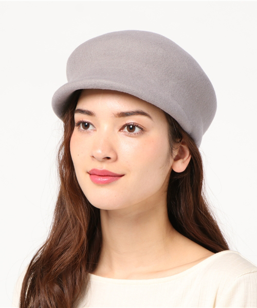 Andemiu（アンデミュウ）の「フェルトマリンキャスケット776870（キャスケット・ブラック/グレー・FREE）」の2枚目の写真