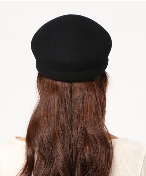 Andemiu（アンデミュウ）の「フェルトマリンキャスケット776870（キャスケット・ブラック/グレー・FREE）」の6枚目の写真