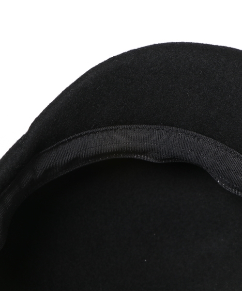 Andemiu（アンデミュウ）の「フェルトマリンキャスケット776870（キャスケット・ブラック/グレー・FREE）」の5枚目の写真