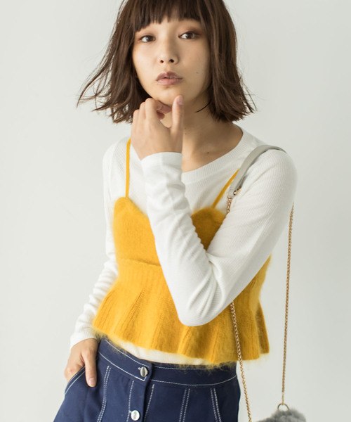 and R（アンドアール）の「ベーシックカットソー（Tシャツ/カットソー・レディース・ホワイト/ブラック/カーキ/ワインレッド・FREE）」の9枚目の写真