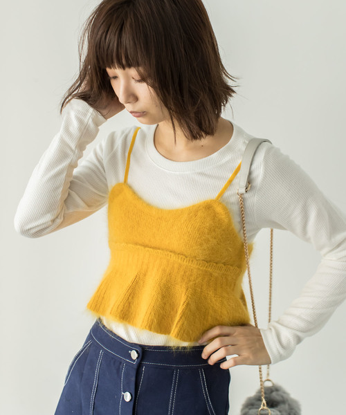 and R（アンドアール）の「ベーシックカットソー（Tシャツ/カットソー・レディース・ホワイト/ブラック/カーキ/ワインレッド・FREE）」の10枚目の写真
