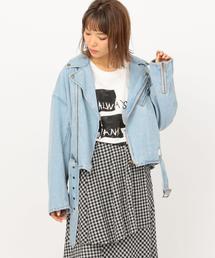 Another Edition | デニムライダースジャケット(ライダースジャケット)