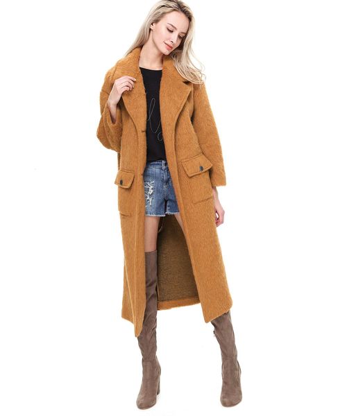 CLINTON FUZZY OVERCOAT CLINTON FUZZY OVERCOAT