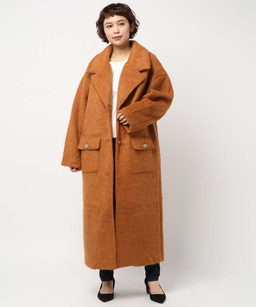 CLINTON FUZZY OVERCOAT CLINTON FUZZY OVERCOAT