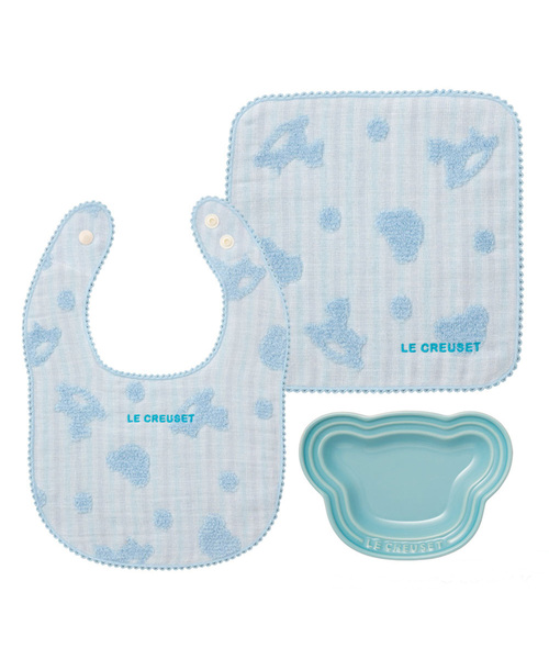 Le Creuset（ルクルーゼ）の「ベビー・デイリー・ギフトセット（ベビーギフト・キッズ・ベージュ系その他/ピンク系その他/ブルー系その他・ONE SIZE）」の2枚目の写真