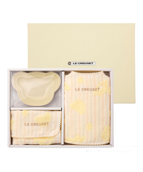Le Creuset（ルクルーゼ）の「ベビー・デイリー・ギフトセット（ベビーギフト・キッズ・ベージュ系その他/ピンク系その他/ブルー系その他・ONE SIZE）」の5枚目の写真