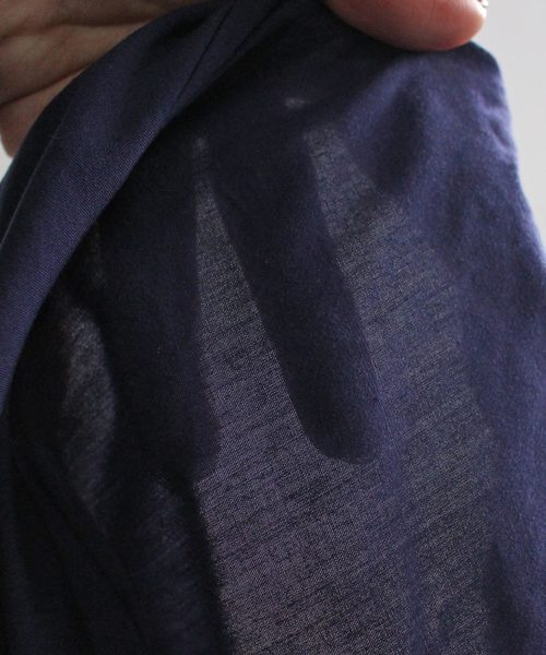 antiqua(アンティカ)の「ロングシャツワンピ(シャツワンピース・レディース・ネイビー/ブラック・FREE)」の10枚目の写真