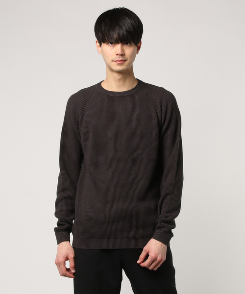 ESTNATION(エストネーション)の「ESTNATION コットンリネンサーマル(ニット/セーター・メンズ・イエロー/ホワイト/ブルー/チャコールグレー・X-LARGE/LARGE/MEDIUM/SMALL)」の9枚目の写真