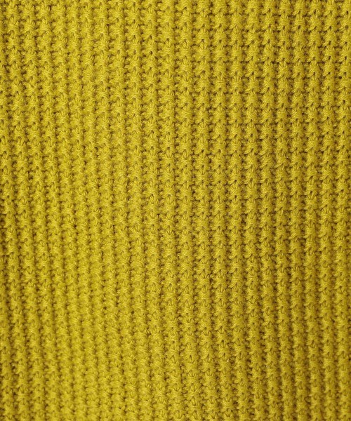 ESTNATION(エストネーション)の「ESTNATION コットンリネンサーマル(ニット/セーター・メンズ・イエロー/ホワイト/ブルー/チャコールグレー・X-LARGE/LARGE/MEDIUM/SMALL)」の11枚目の写真