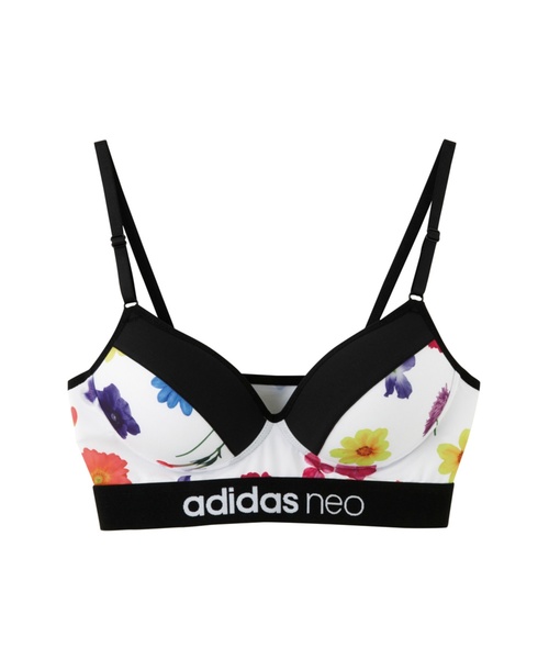 adidas neo【新品】総花柄（つつじ柄）パンツ　♣再値下げ♣ adidas neo（アディダスネオ）の「【adidas neo】フラワー柄