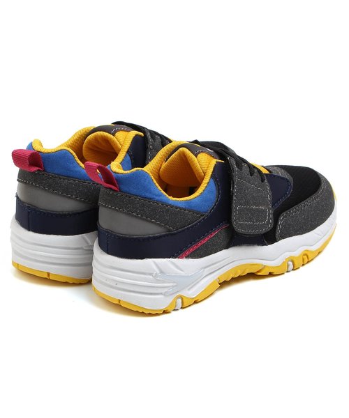 BREEZE（ブリーズ）の「トドラーハイテクスニーカー（スニーカー・キッズ・オフホワイト/グレー/ブラック・20/17/19/21/16/18）」の10枚目の写真