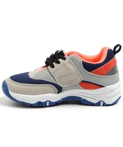 BREEZE（ブリーズ）の「トドラーハイテクスニーカー（スニーカー・キッズ・オフホワイト/グレー/ブラック・20/17/19/21/16/18）」の17枚目の写真