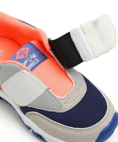 BREEZE（ブリーズ）の「トドラーハイテクスニーカー（スニーカー・キッズ・オフホワイト/グレー/ブラック・20/17/19/21/16/18）」の16枚目の写真