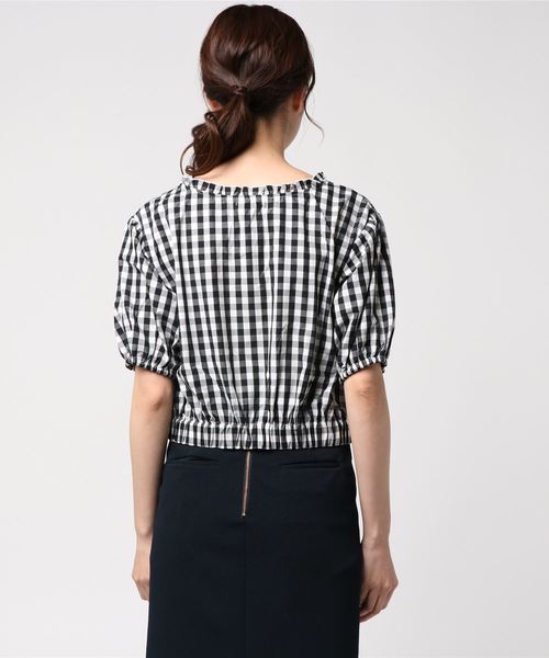 earth music&ecology(アースミュージックアンドエコロジー)の「・衿フリルブラウス ●(シャツ/ブラウス・レディース・ブラック/ネイビー/レッド/ラベンダー・FREE)」の16枚目の写真