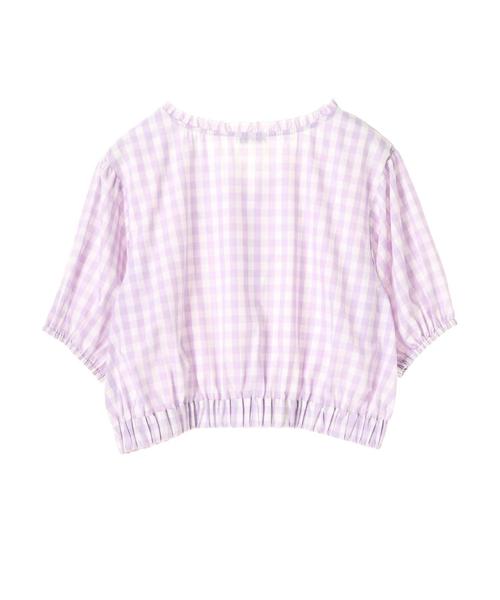 earth music&ecology(アースミュージックアンドエコロジー)の「・衿フリルブラウス ●(シャツ/ブラウス・レディース・ブラック/ネイビー/レッド/ラベンダー・FREE)」の10枚目の写真