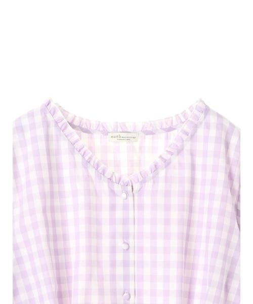 earth music&ecology(アースミュージックアンドエコロジー)の「・衿フリルブラウス ●(シャツ/ブラウス・レディース・ブラック/ネイビー/レッド/ラベンダー・FREE)」の11枚目の写真