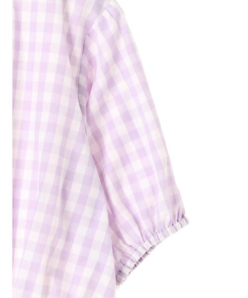 earth music&ecology(アースミュージックアンドエコロジー)の「・衿フリルブラウス ●(シャツ/ブラウス・レディース・ブラック/ネイビー/レッド/ラベンダー・FREE)」の12枚目の写真