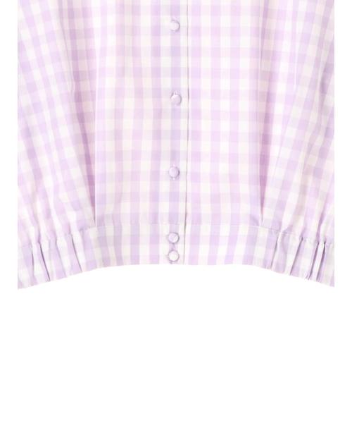 earth music&ecology(アースミュージックアンドエコロジー)の「・衿フリルブラウス ●(シャツ/ブラウス・レディース・ブラック/ネイビー/レッド/ラベンダー・FREE)」の13枚目の写真