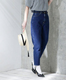 SOMETHING | 【WEB限定】SOMETHING/W FRONT ROOMY SLIM(デニムパンツ)