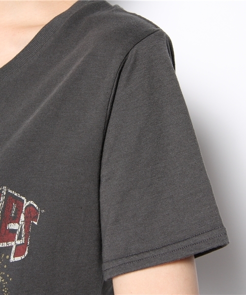 Another Edition(アナザーエディション)の「AE R/STONES LIVE TOUR(Tシャツ/カットソー・レディース・オフホワイト/ブラック・フリー)」の7枚目の写真