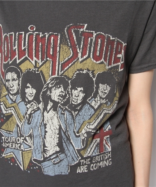 Another Edition(アナザーエディション)の「AE R/STONES LIVE TOUR(Tシャツ/カットソー・レディース・オフホワイト/ブラック・フリー)」の8枚目の写真