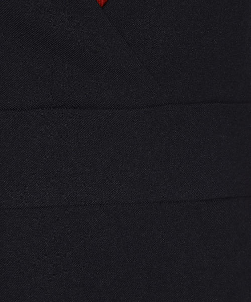 green label relaxing(グリーンレーベルリラクシング)の「FM カシュクール ジャンパースカート ◆(ジャンパースカート・レディース・ケリー/ネイビー・FREE)」の11枚目の写真