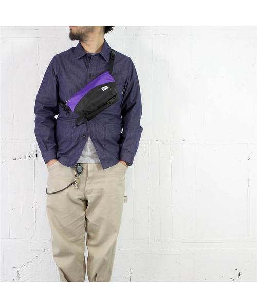 Drifter(ドリフター)の「ARE WAY POUCH S/アーウェイポーチ(Sサイズ)(ボディバッグ/ウエストポーチ)」|パープル