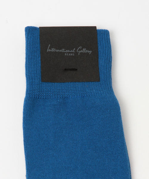 International Gallery BEAMS(インターナショナルギャラリービームス)の「International Gallery BEAMS / ソリッドカラーソックス(ソックス/靴下・メンズ・ホワイト/グリーン/バイオレット/サックスブルー/ワイン/ブラック/オレンジ/マスタード/ブルー系その他/インディゴブルー/イエロー系その他2/ケリーグリーン/オレンジ系その他3・ONE SIZE)」の18枚目の写真