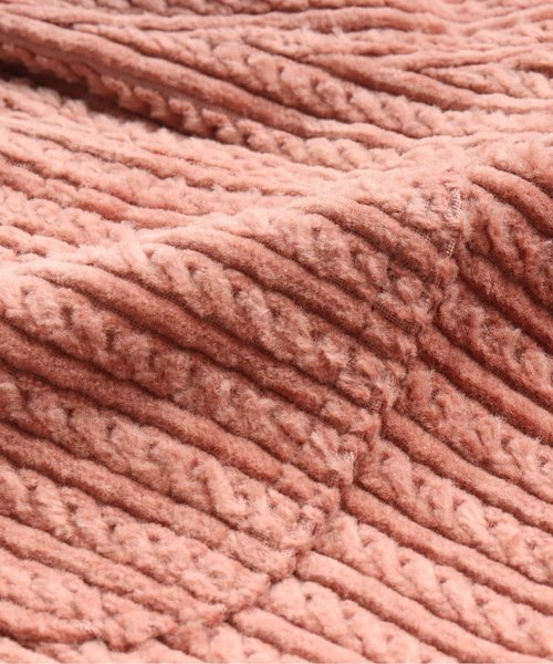 apres les cours（アプレレクール）の「ケーブル編みコールテンショートパンツ ショート丈（その他パンツ・キッズ・アイボリー/ネイビー/ピンク・80/90/100/110/120/130/140）」の18枚目の写真