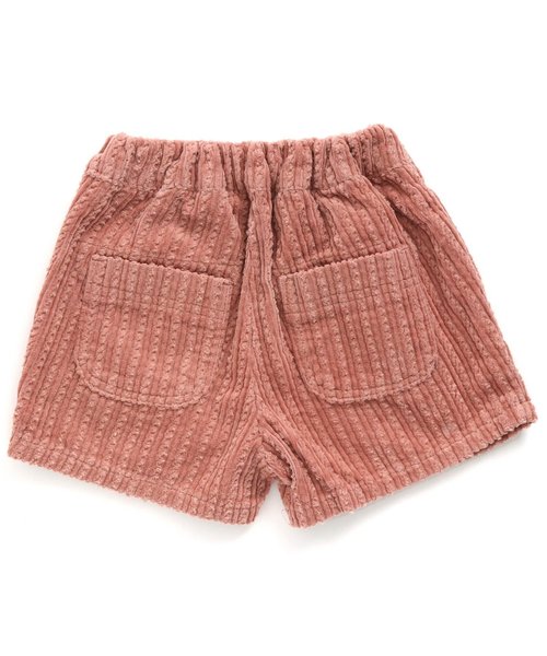 apres les cours（アプレレクール）の「ケーブル編みコールテンショートパンツ ショート丈（その他パンツ・キッズ・アイボリー/ネイビー/ピンク・80/90/100/110/120/130/140）」の5枚目の写真