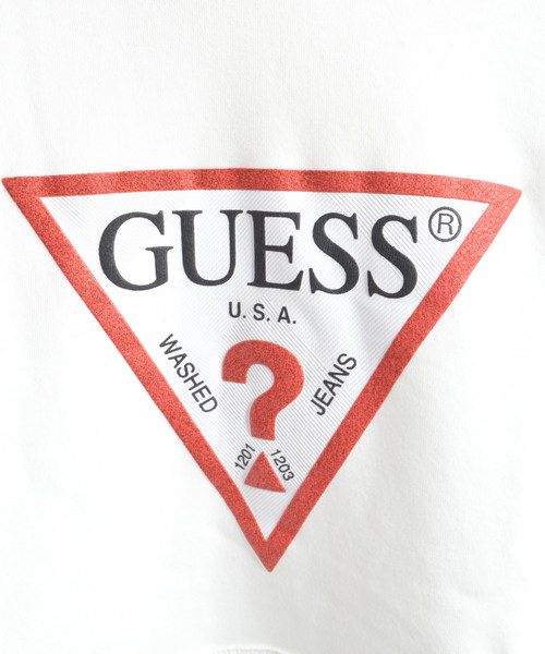 ROOPTOKYO(ループトウキョウ)の「GUESS/ゲス L/S Original HOODIES(パーカー・メンズ・ブラック/パープル/アイボリー・S/M/L/XL)」の14枚目の写真