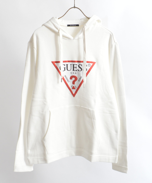 ROOPTOKYO(ループトウキョウ)の「GUESS/ゲス L/S Original HOODIES(パーカー・メンズ・ブラック/パープル/アイボリー・S/M/L/XL)」の5枚目の写真