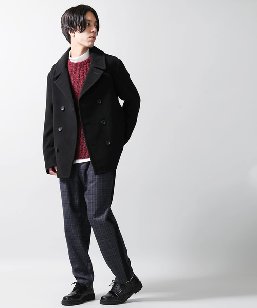 WEGO（ウィゴー）の「WEGO/サイドライン起毛チェックペグトップパンツ（その他パンツ・メンズ・ブラック系その他2/ブラウン系その他2・MEDIUM/LARGE）」の12枚目の写真