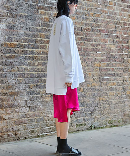 ロゴ刺繍 ヴィンテージ風スウェット トレーナー Instantfunk インスタントファンク スウェット Instantfunk インスタント ファンク のファッション通販 Zozotown