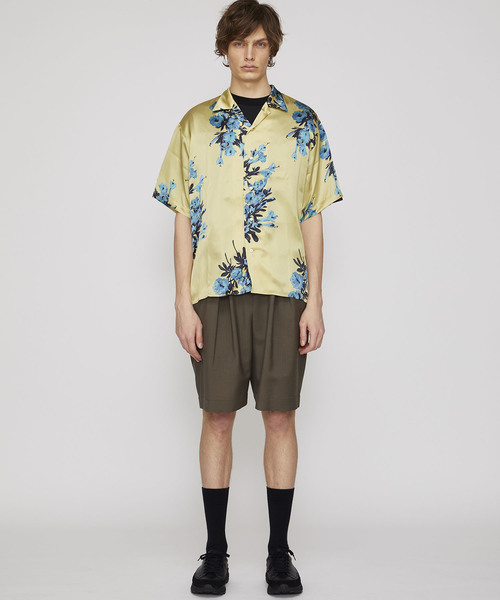 MARKAWARE シルクシャツ　サイズ2 markaware（マーカウェア）の「【MARKAWARE】シルクアロハシャツ