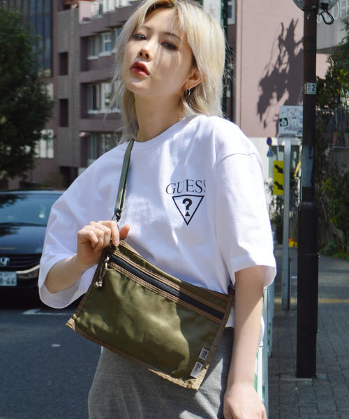 THE BROWN BUFFALO(ザブラウンバッファロー)の「THE BROWN BUFFALO / ザ・ブラウン バッファロー PK PACKERSLING(ショルダーバッグ・メンズ・ブラウン/オレンジ/カモフラージュ・FREE)」の15枚目の写真