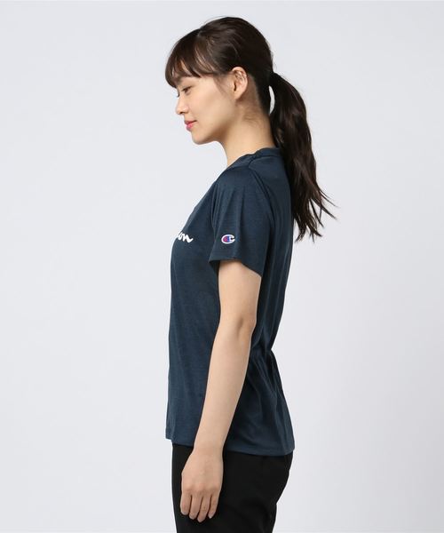 Champion(チャンピオン)の「半袖Tシャツ Champion CW-PS303(Tシャツ/カットソー・レディース・ホワイト/ブラック/ネイビー/ピンク・M/L)」の6枚目の写真