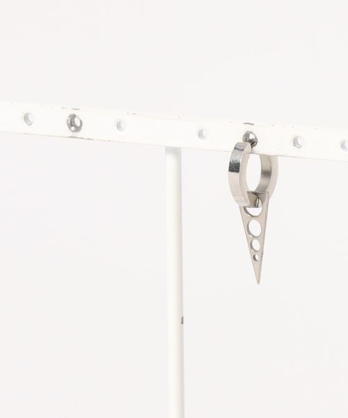 ieLS(イエルズ)の「金属アレルギー対応「ieLS」Stainless Steel チャームフープピアス(片耳用)(ピアス(片耳用)・メンズ・その他1/その他2/その他3/その他4/その他5/その他6/その他7・ONE SIZE)」の7枚目の写真