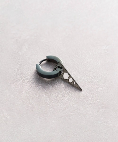 ieLS(イエルズ)の「金属アレルギー対応「ieLS」Stainless Steel チャームフープピアス(片耳用)(ピアス(片耳用)・メンズ・その他1/その他2/その他3/その他4/その他5/その他6/その他7・ONE SIZE)」の6枚目の写真
