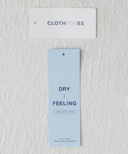 green label relaxing（グリーンレーベルリラクシング）の「CM ドライ TR スタンドカラー ロングスリーブ / シャツ（シャツ/ブラウス・メンズ・ネイビー/ダークブラウン・SMALL/MEDIUM/LARGE）」の6枚目の写真