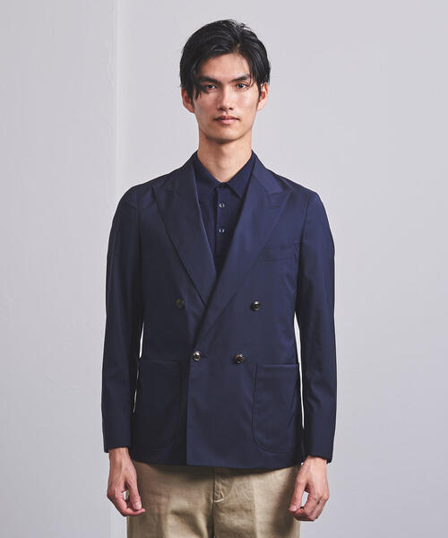 UNITED ARROWS(ユナイテッドアローズ)の「<UNITED ARROWS> トロピカル 4B ダブルジャケット◆(テーラードジャケット・メンズ・ネイビー・52/50/44/42/48/46/54)」の7枚目の写真