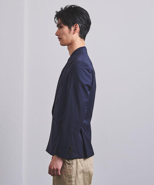 UNITED ARROWS(ユナイテッドアローズ)の「<UNITED ARROWS> トロピカル 4B ダブルジャケット◆(テーラードジャケット・メンズ・ネイビー・52/50/44/42/48/46/54)」の8枚目の写真