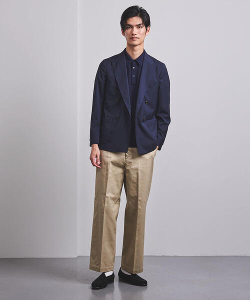 UNITED ARROWS(ユナイテッドアローズ)の「<UNITED ARROWS> トロピカル 4B ダブルジャケット◆(テーラードジャケット・メンズ・ネイビー・52/50/44/42/48/46/54)」の9枚目の写真