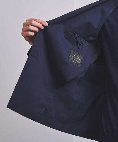 UNITED ARROWS(ユナイテッドアローズ)の「<UNITED ARROWS> トロピカル 4B ダブルジャケット◆(テーラードジャケット・メンズ・ネイビー・52/50/44/42/48/46/54)」の4枚目の写真